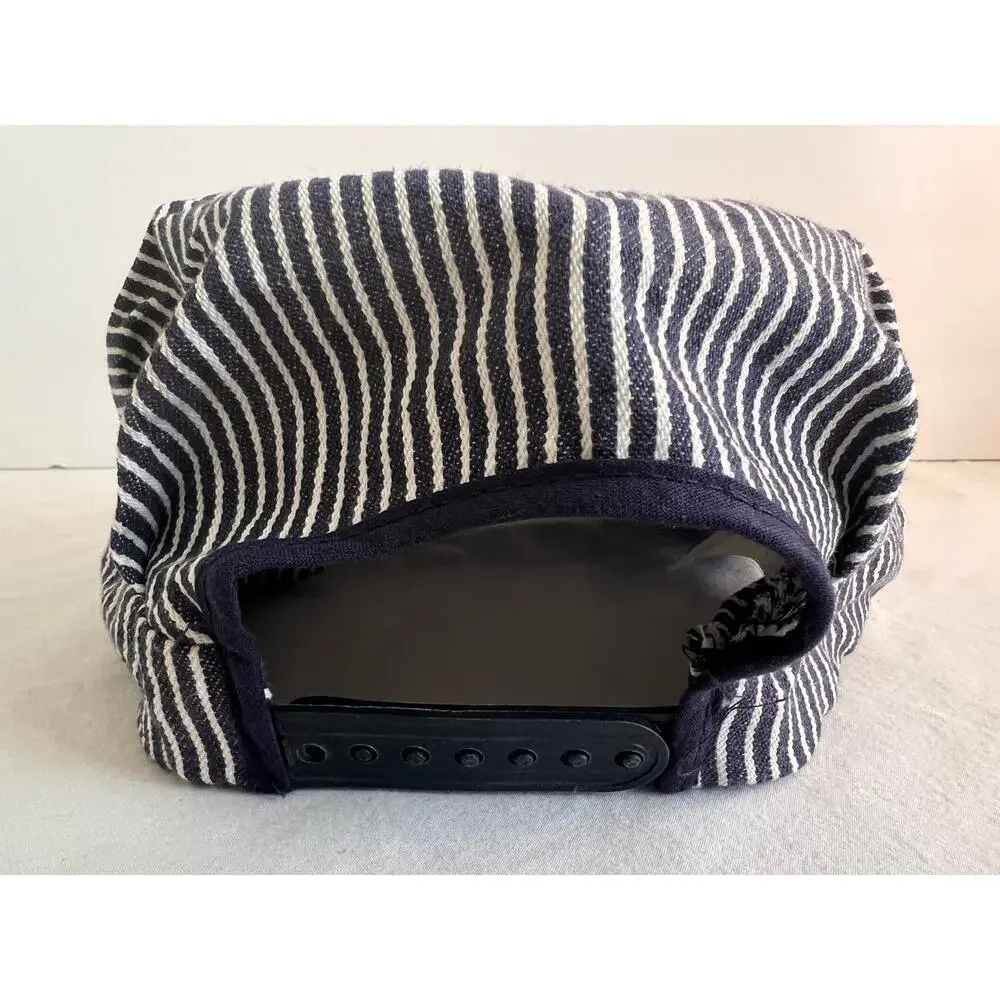 Chuggington Railroad Hat Cap Blue White Stripe Youth Size - Picture 4 of 7